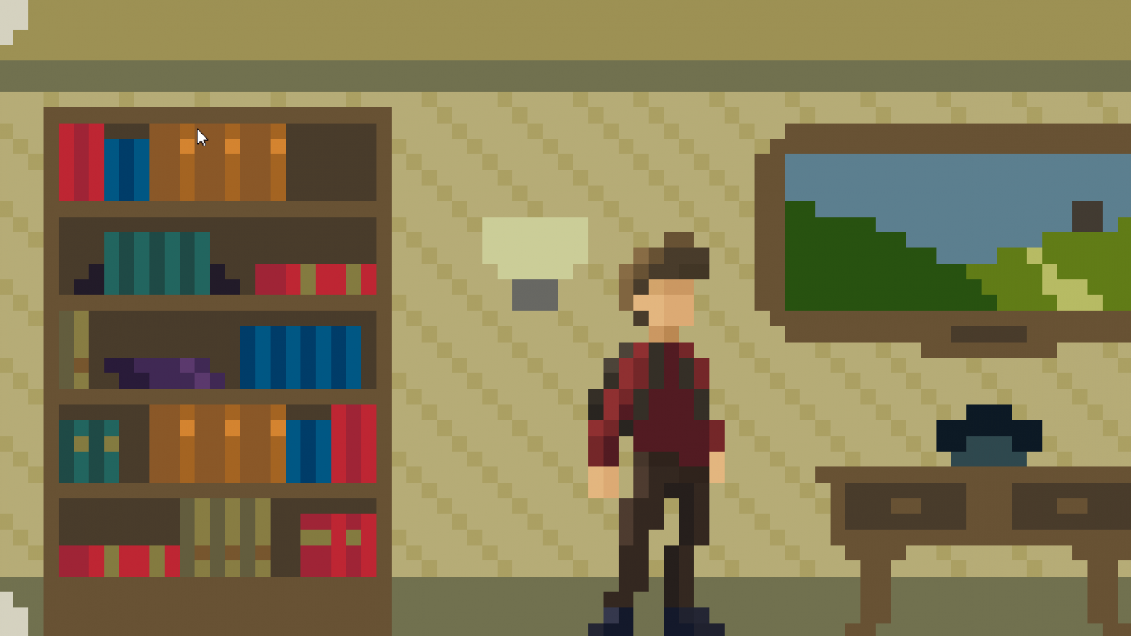 Corridor Game for the GM48 GameJam