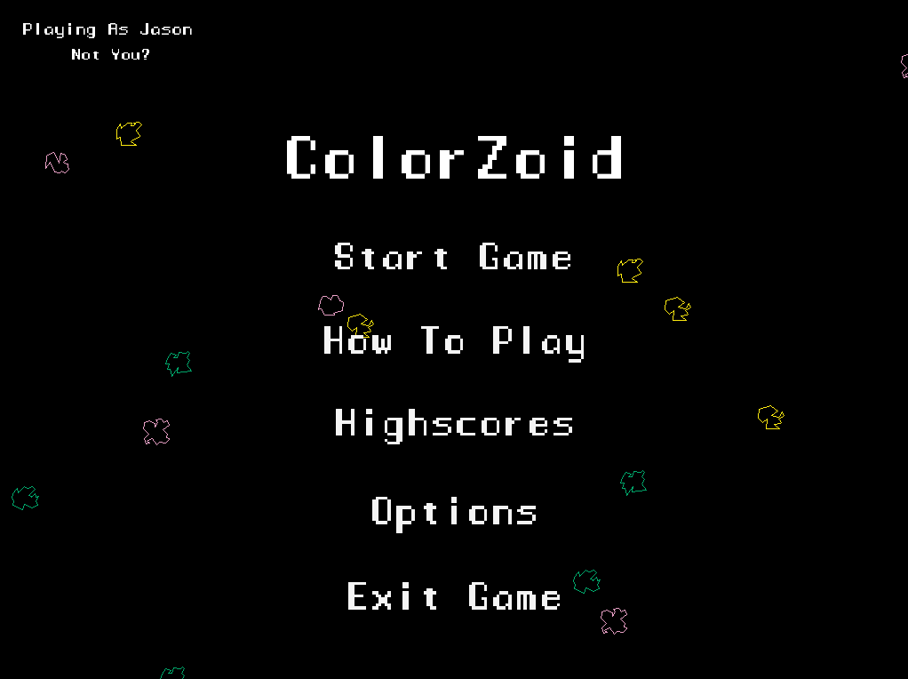 ColorZoid Game for the GM48 GameJam